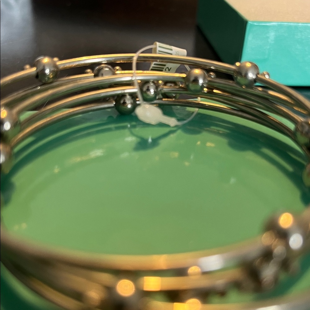 Silver Beaded Bangles - Picture 4 of 12